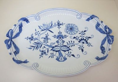 MEISSEN】マイセン ブルーオニオン リボントレイ | ブランドショップ 