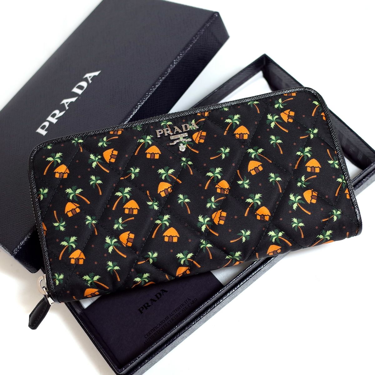 PRADA *キルティング長財布 PRADA（プラダ） キルティング 長財布