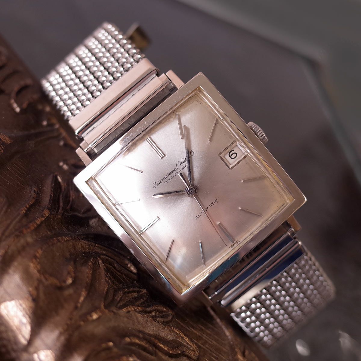 IWC シャフハウゼン オールドインター R1160AD スクエア エルミ cal