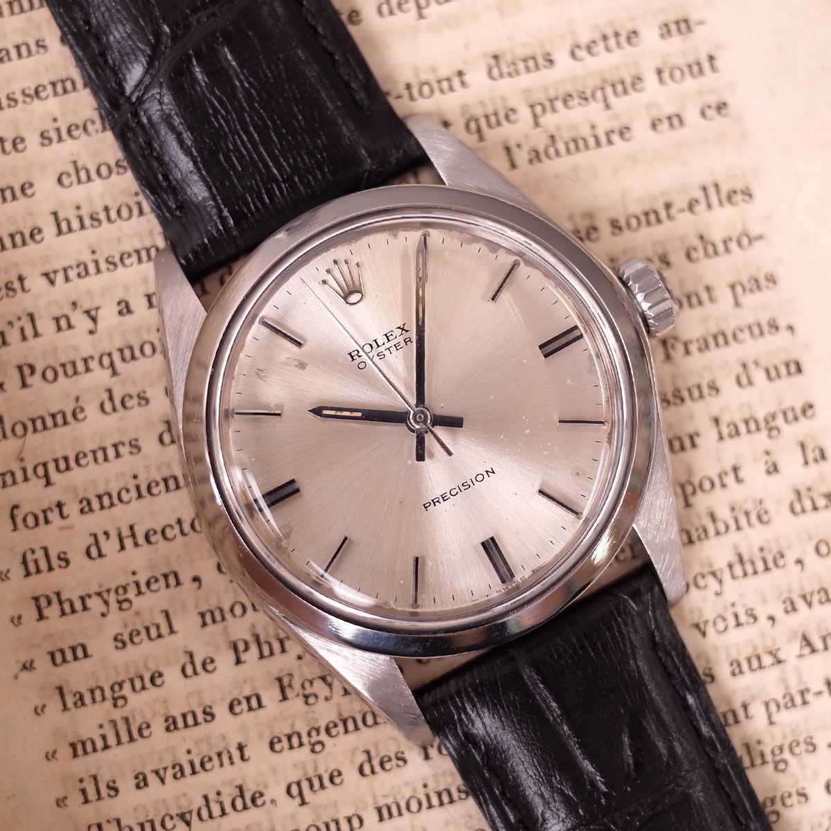 ロレックス 6426 オイスタープレシジョン 1969年 SS メンズ 手巻き