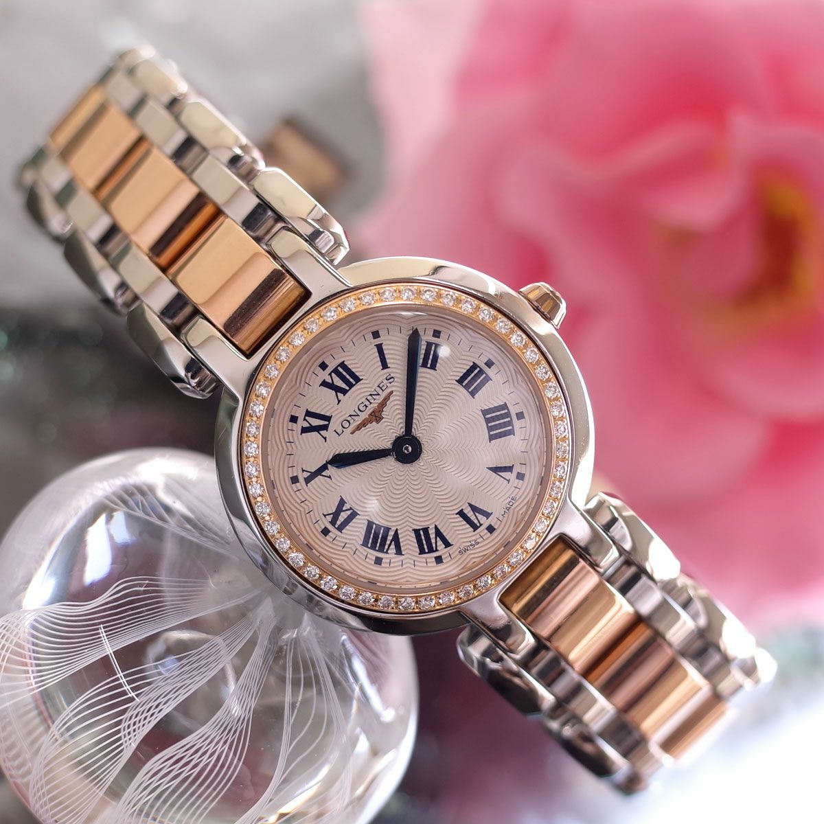 LONGINES ロンジン　レディース クォーツ 腕時計　L5.155.4 電池切れ ロンジン LONGINES レディース L4.637.2 ゴールド文字盤 電池切れ