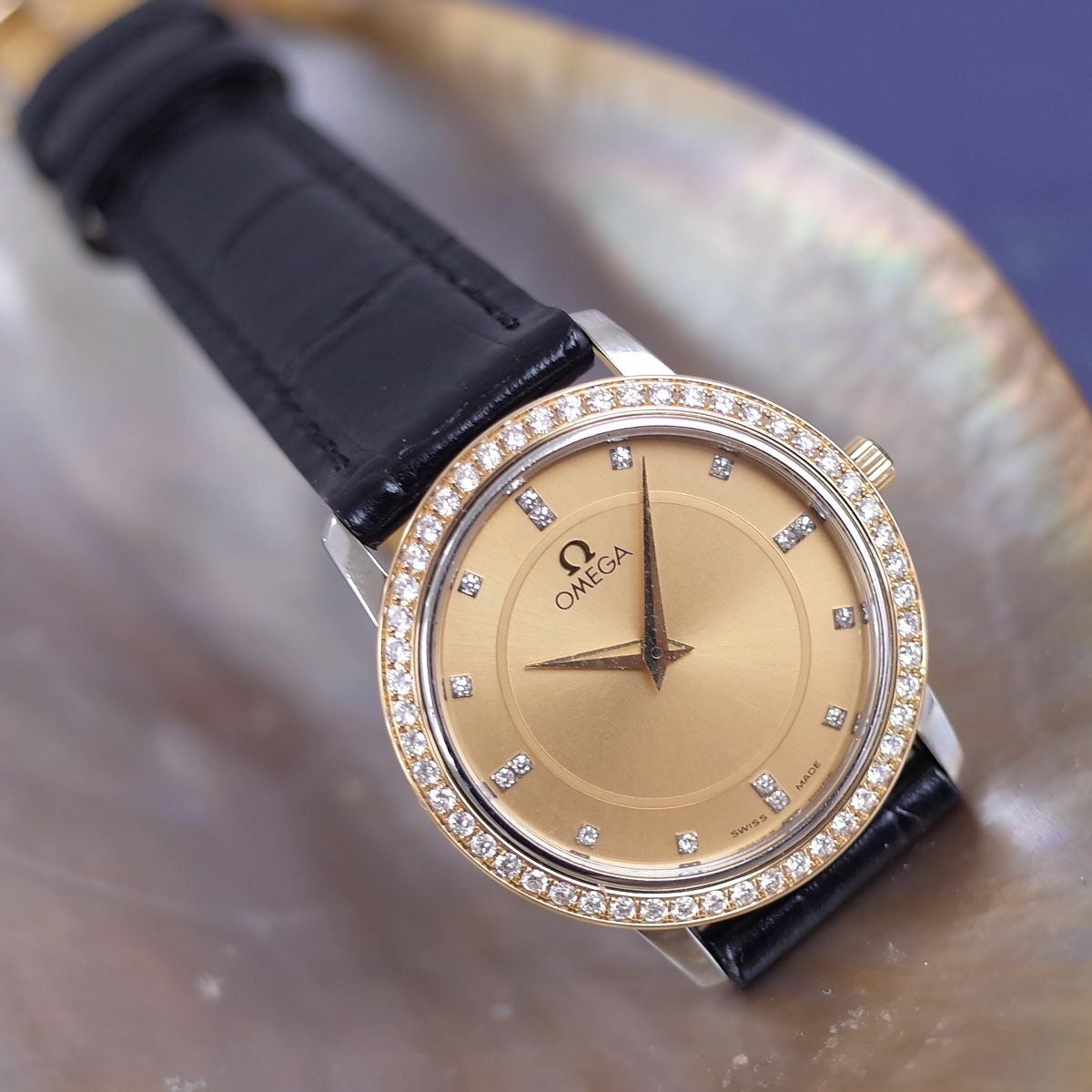 545 OMEGA 時計　新品ベルト プッシュ式リューズ デビル レディース 2026年最新】Yahoo!オークション -プッシュリューズ(オメガ)の中古品