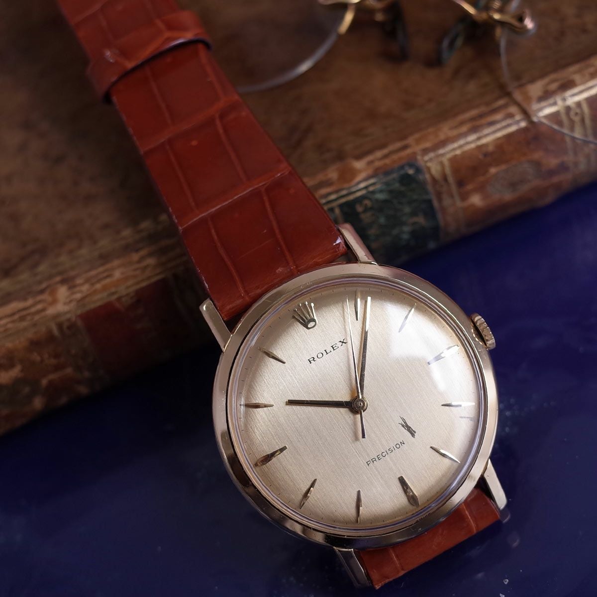ROLEX オイスターデザイン 付属品一式　時計なし ロレックス 9971 1965年 K18YG 750 プレシジョン ノンオイスター 純正