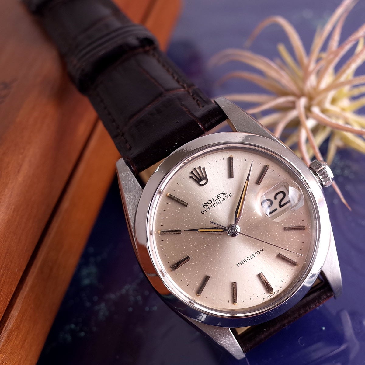 専用！OH済ロレックス ROLEX Ref.6694 オイスターデイト　メンズ ロレックス 6694 1964年 アンティーク オイスターデイト アルファ針 SS